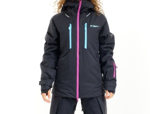 Куртка горнолыжная Dragonfly утепленная Gravity Premium Woman Black-Pink в Липецке