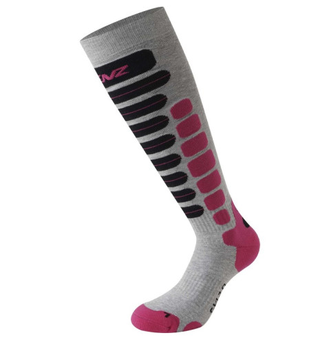 Купить Носки LENZ Skiing 2.0 Light Grey/Pink в Липецке