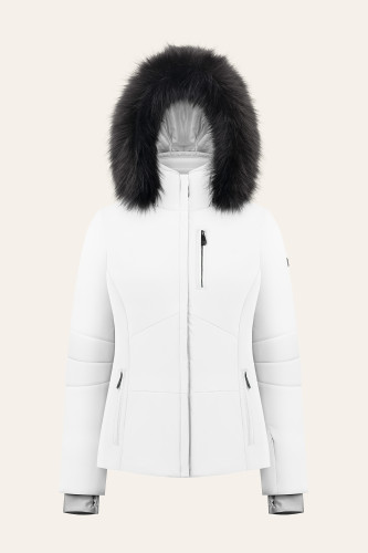 Куртка горнолыжная Poivre Blanc с иск.мехом W24-0800-WO/A белый в Липецке