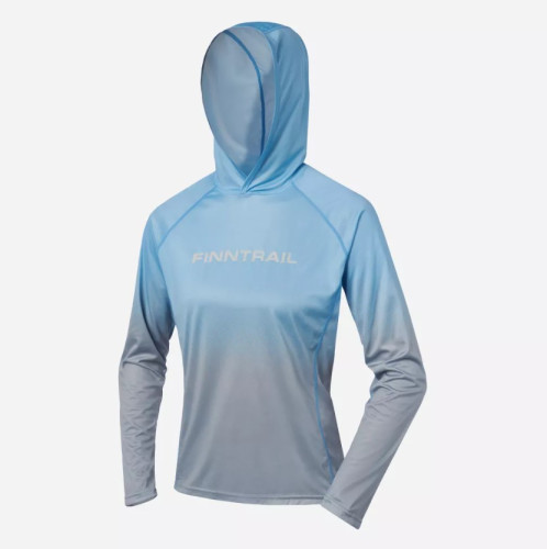 Лонгслив Finntrail женский Venus Hood W 6621 LightBlue в Липецке