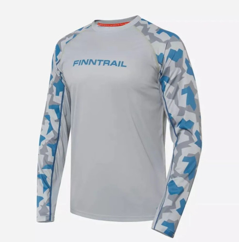 Лонгслив Finntrail Wave 6612 Grey в Липецке