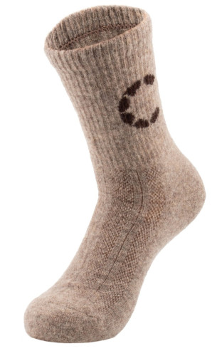 Купить Носки Следопыт Organic wool socks YAK,natural brown в Липецке