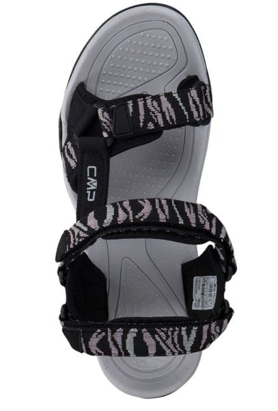 Купить сандалии cmp hamal wmn hiking nero-pale rose черный в Липецке