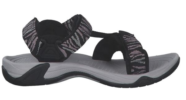 Купить сандалии cmp hamal wmn hiking nero-pale rose черный в Липецке