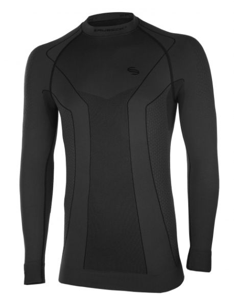 Футболка Brubeck Extreme Thermo LS1529М черный в Липецке