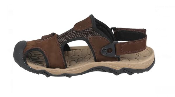 Купить сандалии thb askio трек.коричневые,серые в Липецке