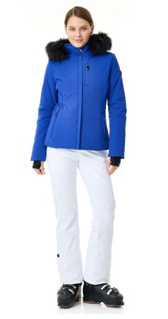 Куртка горнолыжная Poivre Blanc с иск.мехом W24-0802-WO/A синий в Липецке
