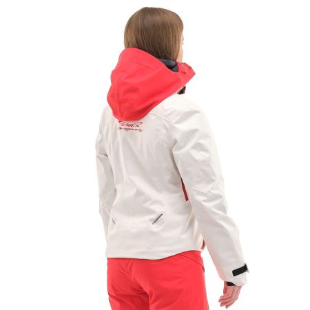 Куртка горнолыжная Dragonfly утепленная Gravity Premium Woman Gray-Red в Липецке