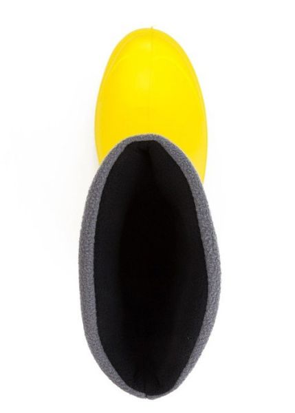 Купить полусапоги женские kaury рысь,утеплитель,желтый в Липецке