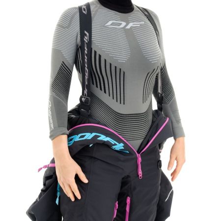 Комбинезон сноубордический Dragonfly Premium Woman Black-Pink 2023 в Липецке