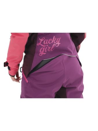 Комбинезон сноубордический Dragonfly Premium Woman Purple&Brown в Липецке