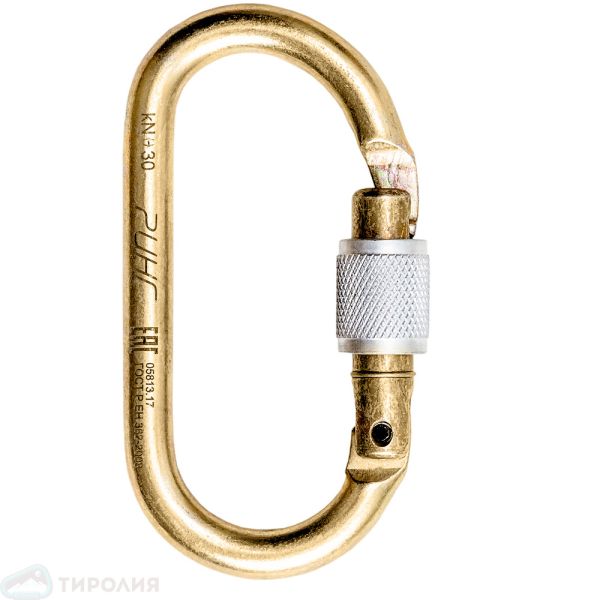  Карабины Ринг сталь овал (keylock) 3000 (10шт) в Липецке  