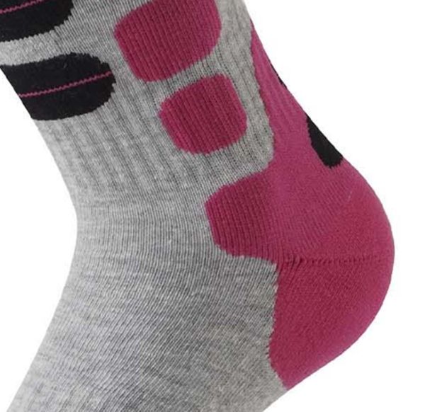 Купить Носки LENZ Skiing 2.0 Light Grey/Pink в Липецке