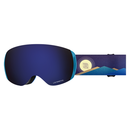 Купить Маска Los Raketos NJS Chrom Blue в Липецке