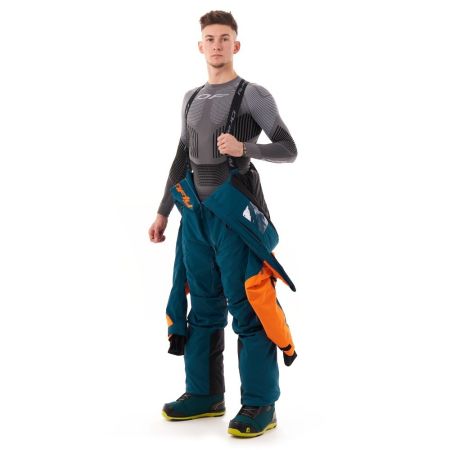 Комбинезон сноубордический Dragonfly Gravity Premium MAN Dark Ocean-Orange 2023 в Липецке