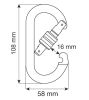  Карабин Camp Oval Standart-Lock в Липецке  