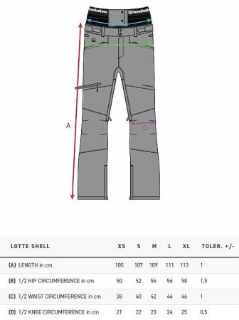 Штаны сноубордические Lotte Pants black HORSEFEATHERS в Липецке