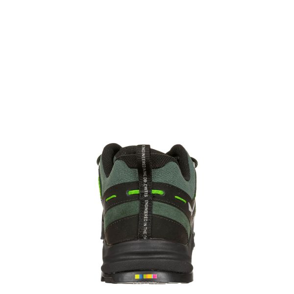 Купить ботинки salewa ms wildfire leather raw green/black в Липецке